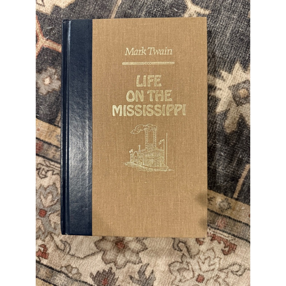 Mark Twain Life on the Mississippi Reader's Digest 1987 Hardcover Illustrated